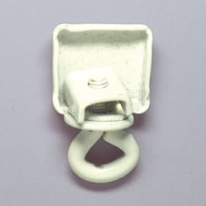 Seitenschlussdeckel Eisen weiß