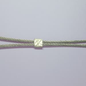 Seilklemme 3mm für Theaterprofile - VE 100Stk