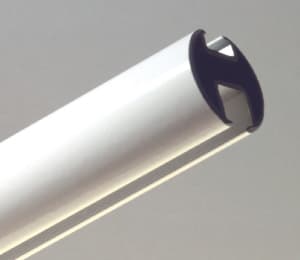 Rohrschiene-Innenlauf 28mm Aluminium