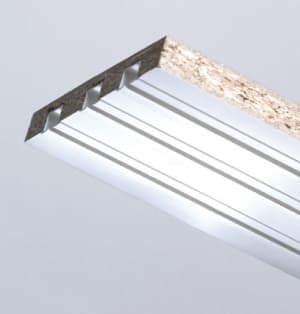 Holz-Karniese 3-läufig, ohne Blende, komplett