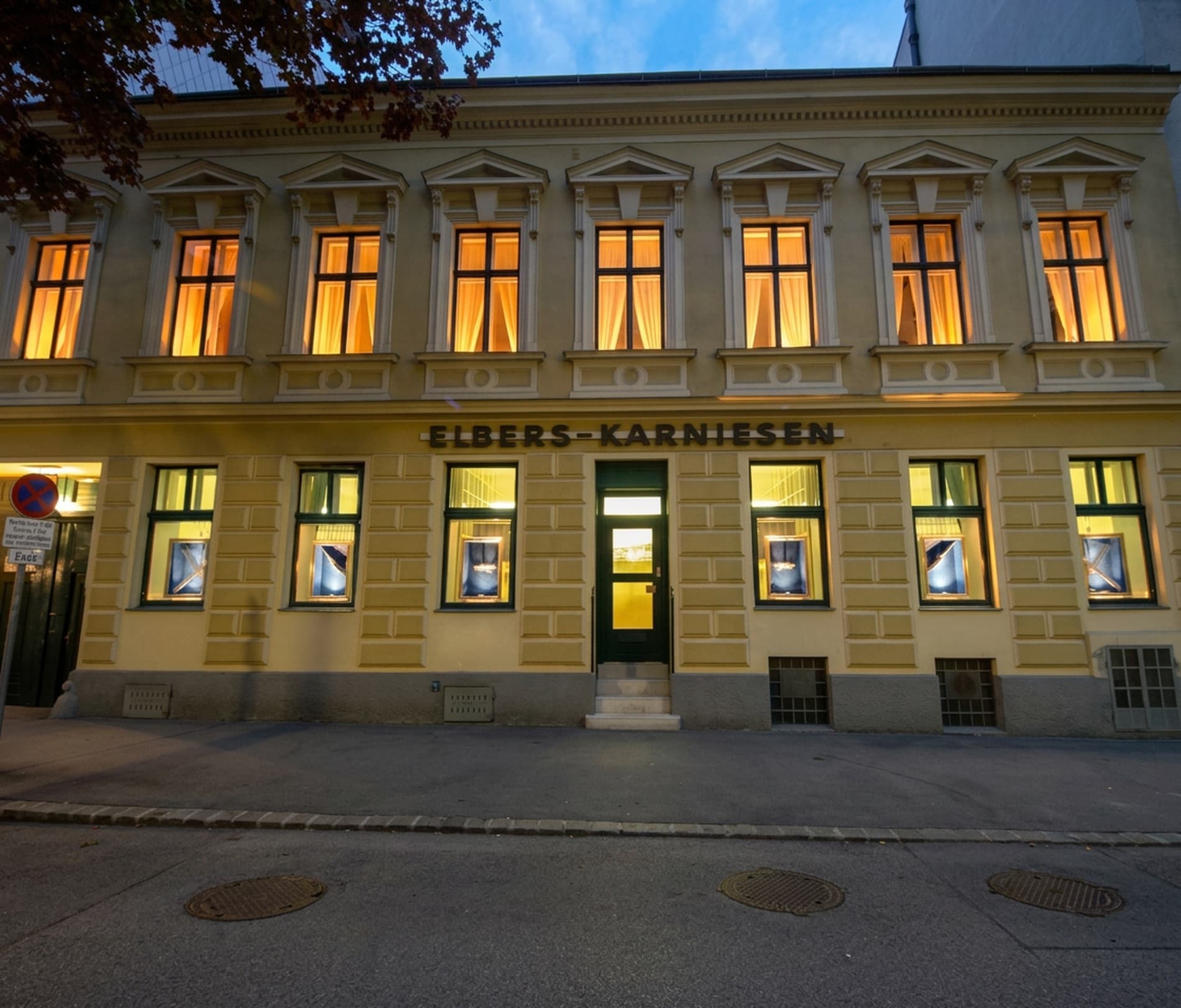 Firmensitz von Elbers Karniesen in der Hetmanekgasse, Wien